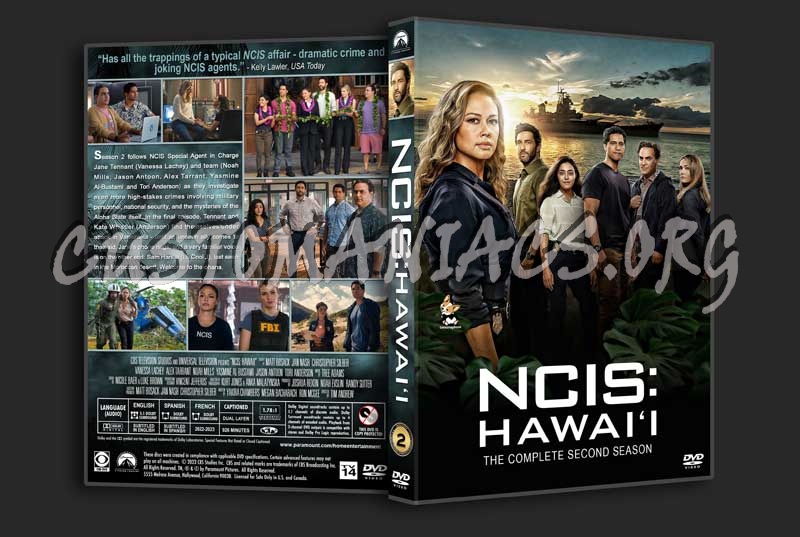NCIS: Hawaii - Season 2 dvd cover