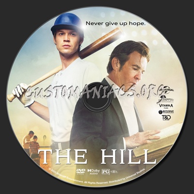 The Hill (2023) dvd label