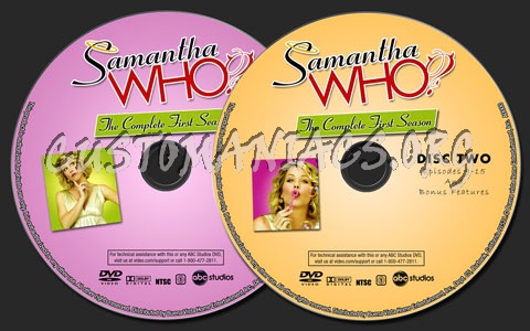 Samantha Who? Season 1 dvd label