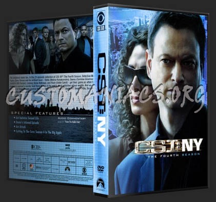 CSI New York (NY) Season 4 dvd cover