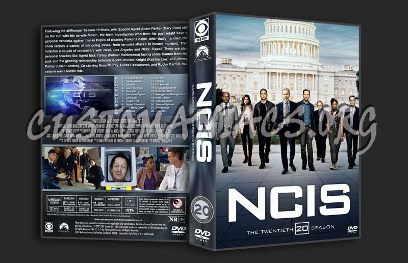 NCIS - Season 20 dvd cover