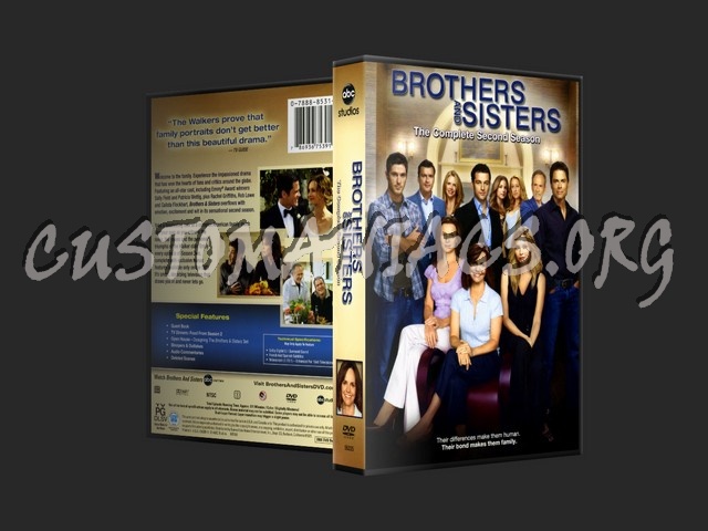 Brothers & Sisters Season 2 dvd cover