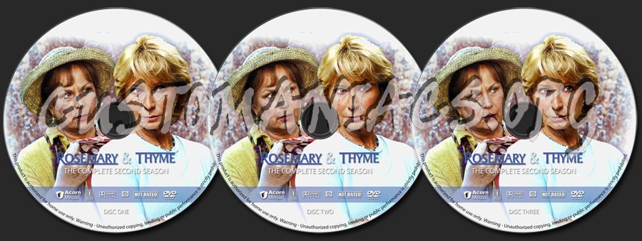 Rosemary & Thyme - Season 2 dvd label