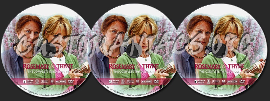 Rosemary & Thyme - Season 3 dvd label
