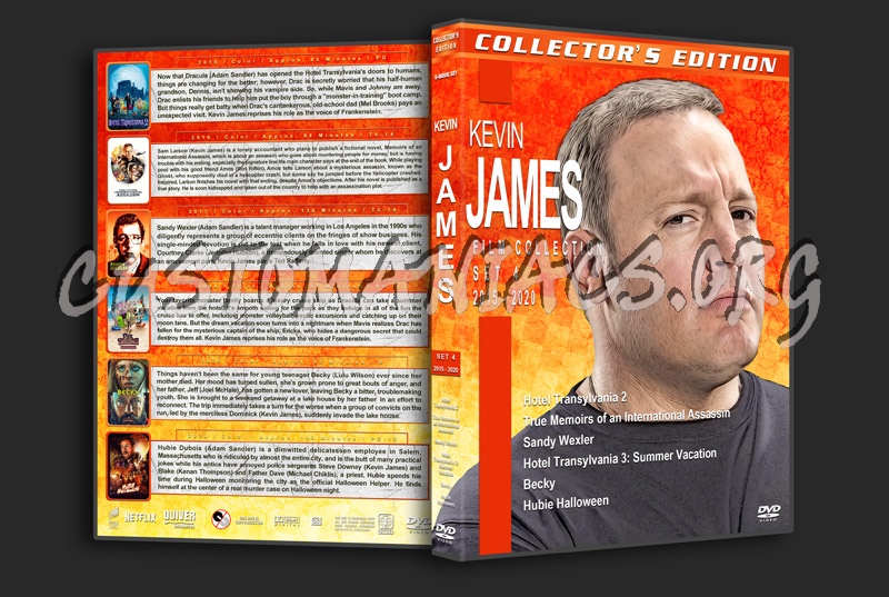 Kevin James Filmography - Set 4 (2015-2020) dvd cover