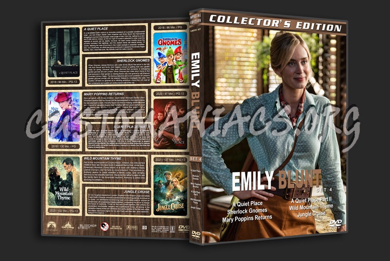 Emily Blunt - Set 4 dvd cover