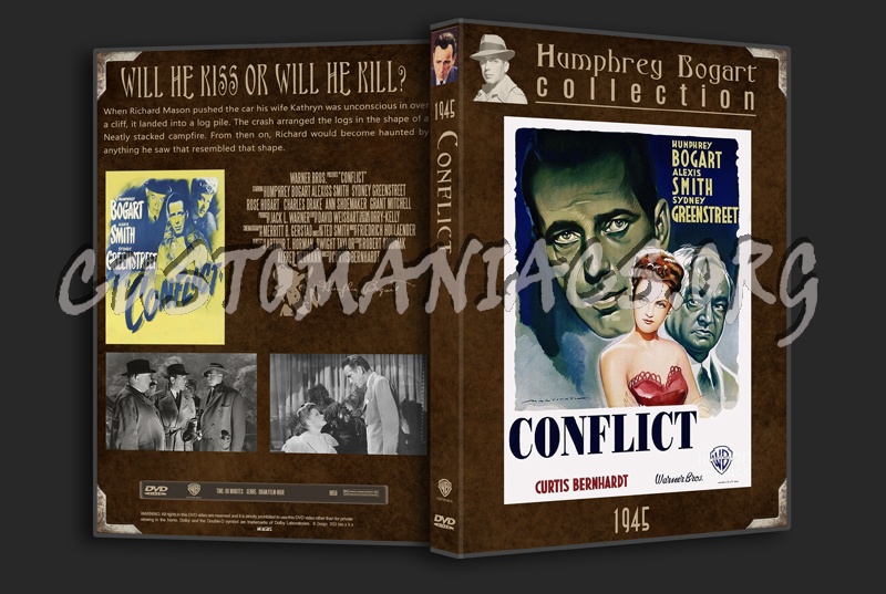 Bogart Collection 50 Conflict (1945) dvd cover