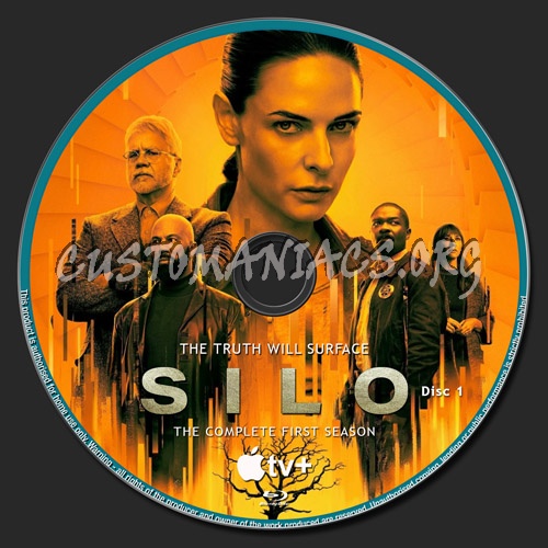 Silo Season 1 blu-ray label