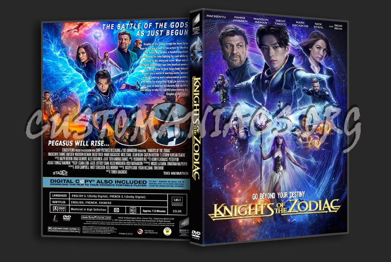 Knights Of The Zodiac dvd cover
