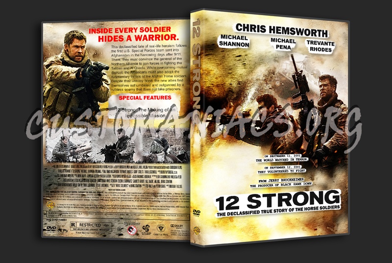 12 Strong dvd cover