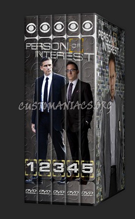 Person of Interest - Complete Series with Spine dvd cover