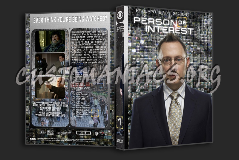 Person of Interest - Complete Series with Spine dvd cover
