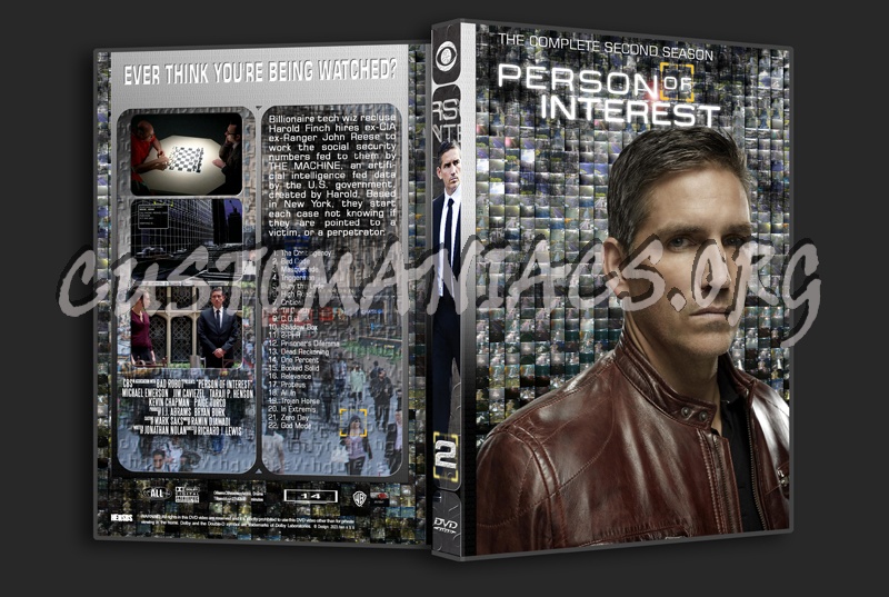 Person of Interest - Complete Series with Spine dvd cover