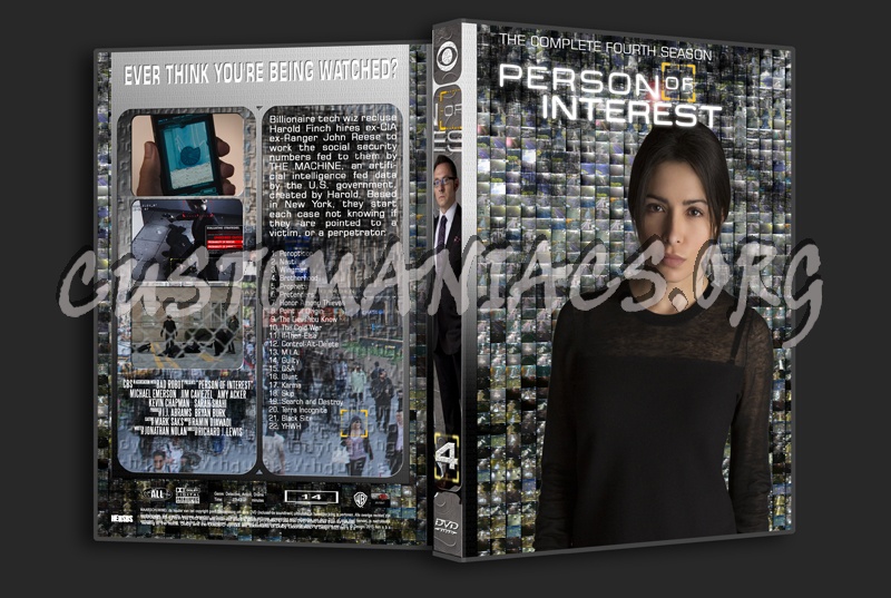 Person of Interest - Complete Series with Spine dvd cover