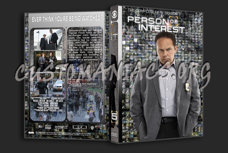 Person of Interest - Complete Series with Spine dvd cover
