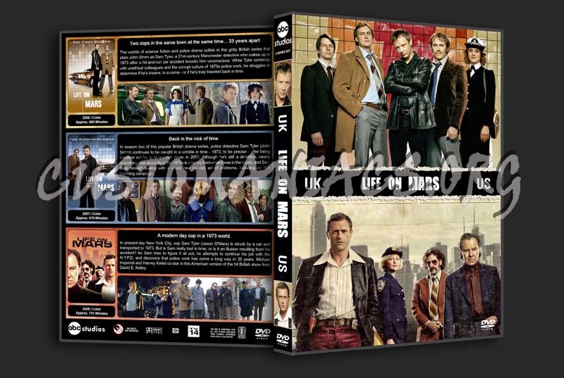 Life on Mars - The Complete Series dvd cover