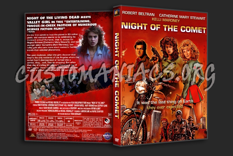 Night of the Comet dvd cover