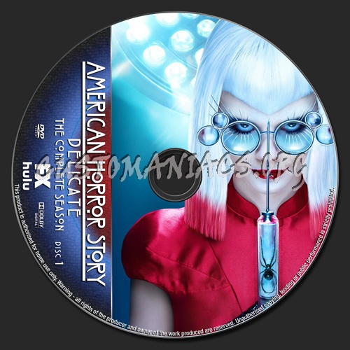 American Horror Story Season 12 dvd label