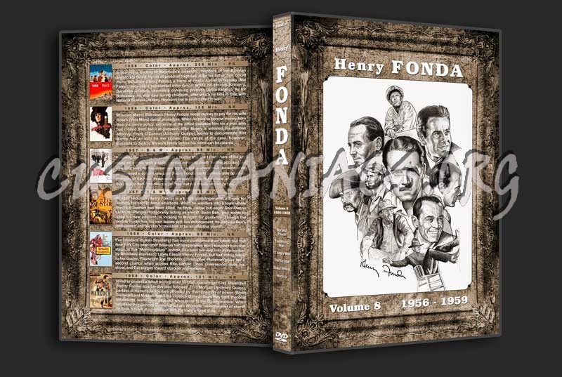 Henry Fonda Filmography - Volume 8 (1956-1959) dvd cover
