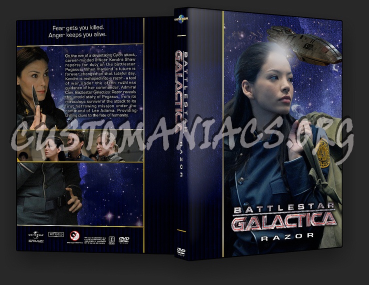 Battlestar Galactica (2004) - Razor - TV Collection dvd cover