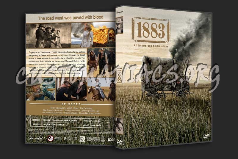 1883 (TV mini-series) dvd cover