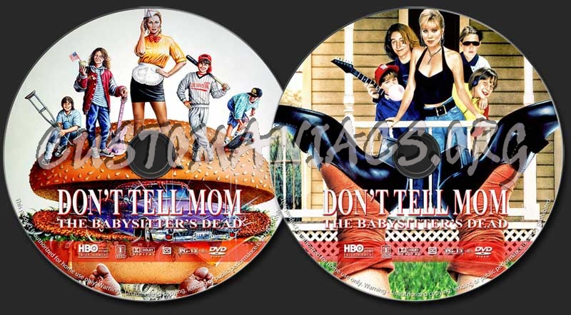 Don't Tell Mom the Babysitter's Dead dvd label