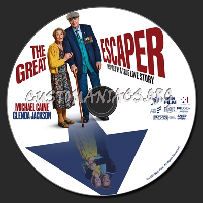 The Great Escaper dvd label