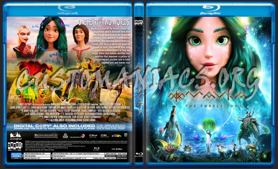 Mavka:The Forest Song blu-ray cover
