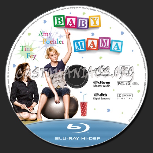 Baby Mama blu-ray label