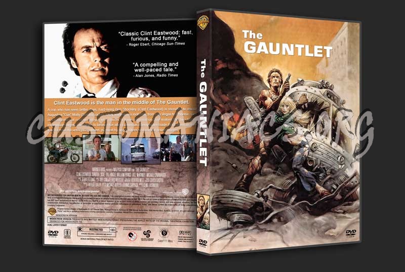 The Gauntlet dvd cover