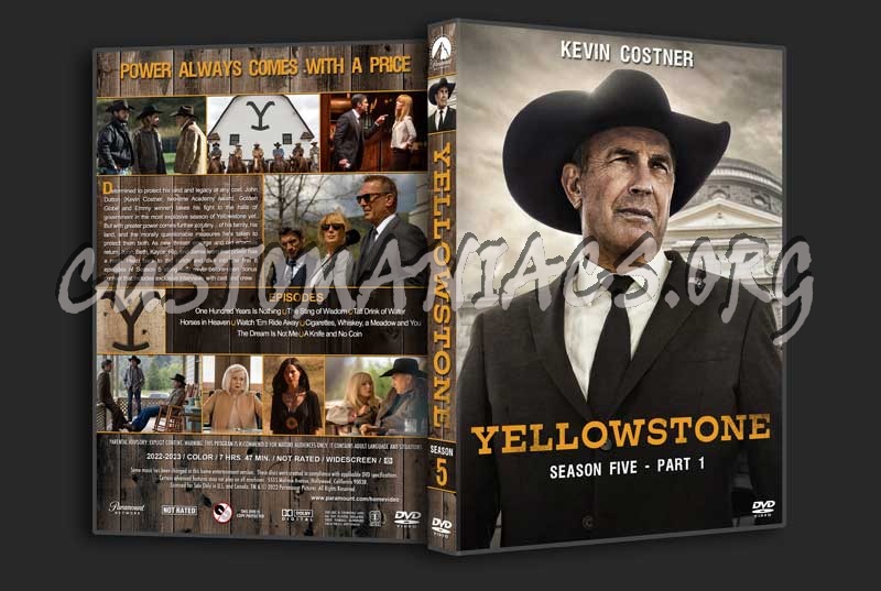 Yellowstone - Season 5, Part 1 dvd cover
