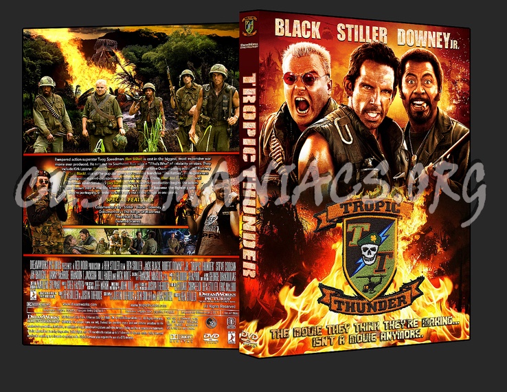 Tropic Thunder dvd cover