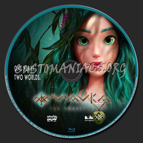 Mavka:The Forest Song blu-ray label