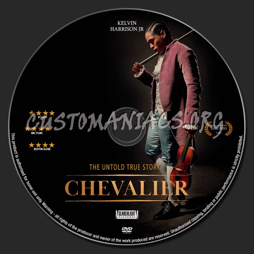 Chevalier dvd label