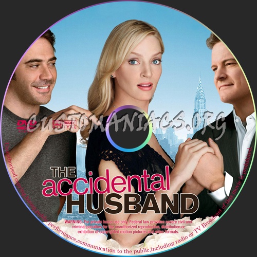 The Accidental Husband dvd label