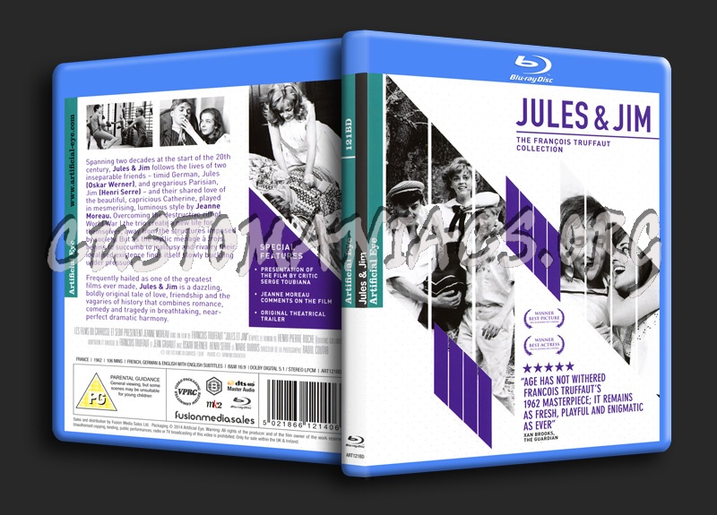 Jules and Jim blu-ray cover