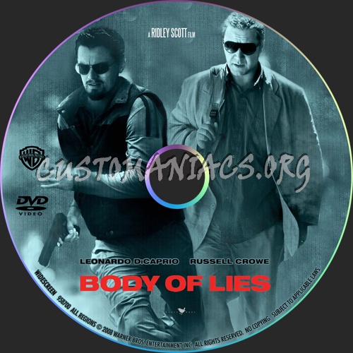 Body of Lies dvd label