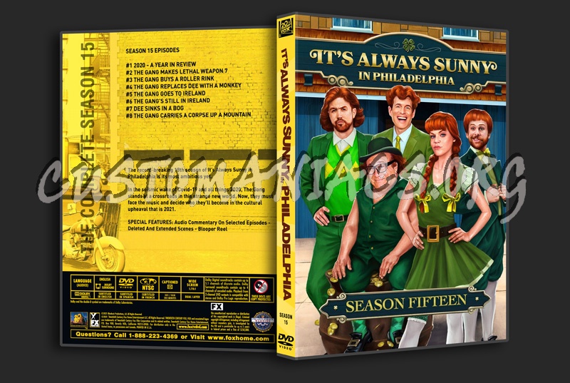 Seasons 6 - 17 dvd cover