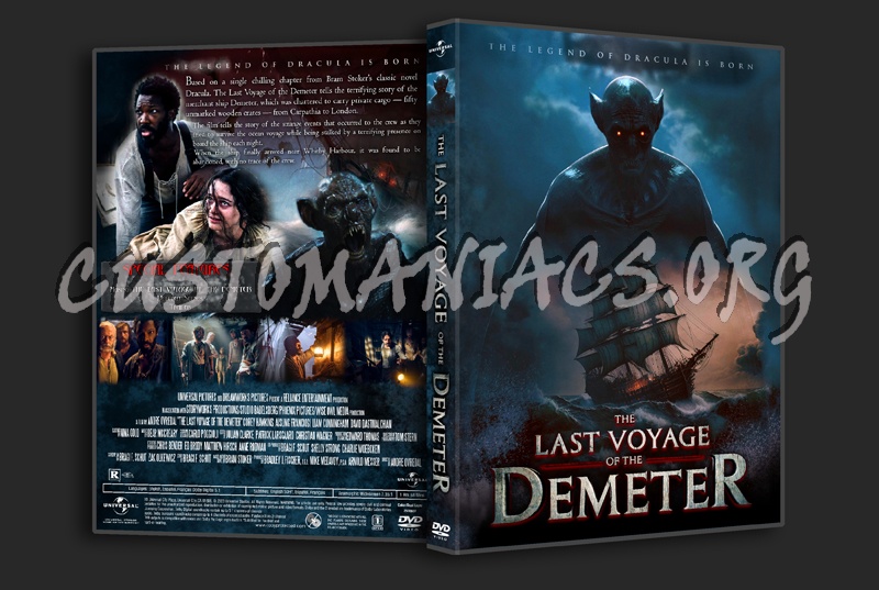 The Last Voyage of the Demeter dvd cover