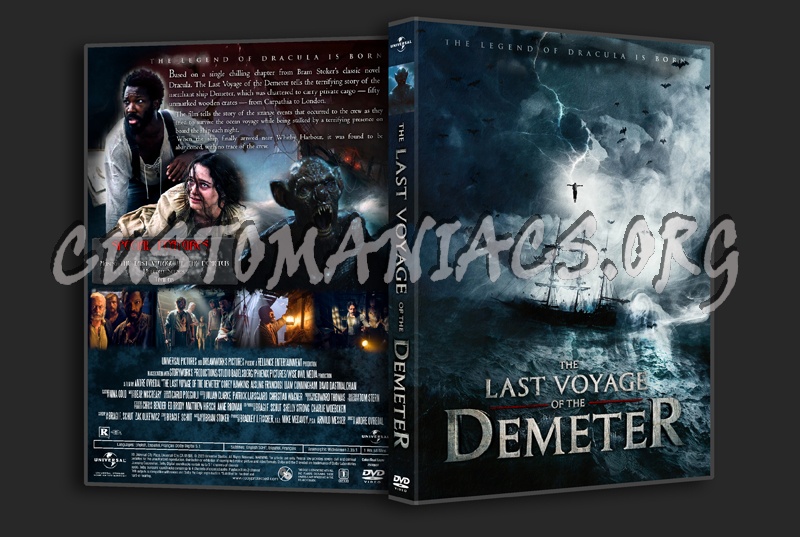 The Last Voyage of the Demeter dvd cover