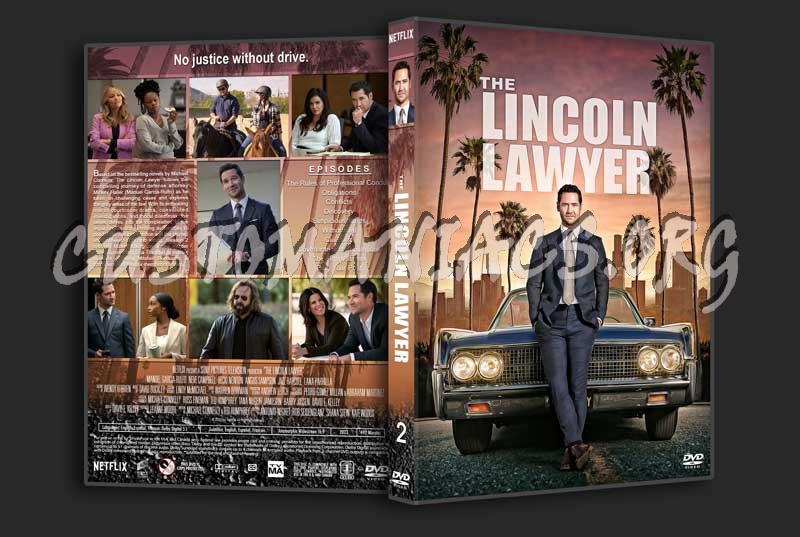 The Lincoln Lawyer - Season 2 dvd cover