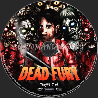 Dead Fury dvd label