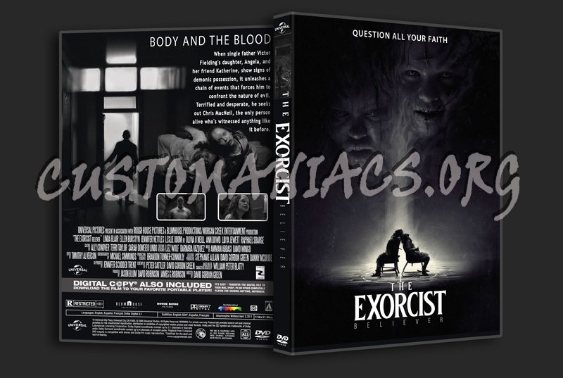 The Exorcist: Believer dvd cover