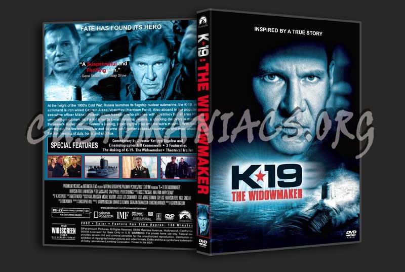 K19: The Widowmaker dvd cover