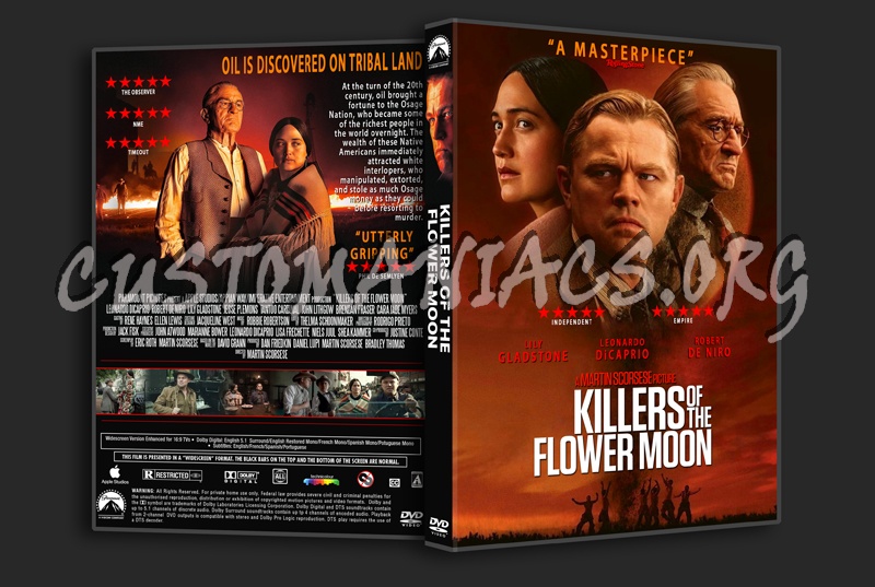 Killer Of The Flower Moon dvd cover