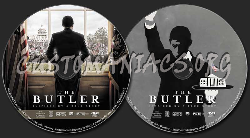 The Butler dvd label