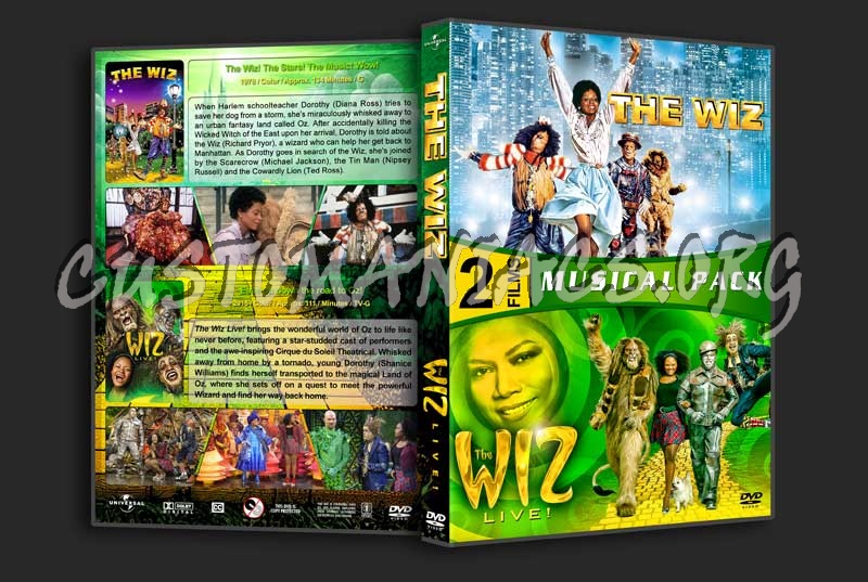 The Wiz Double Feature dvd cover