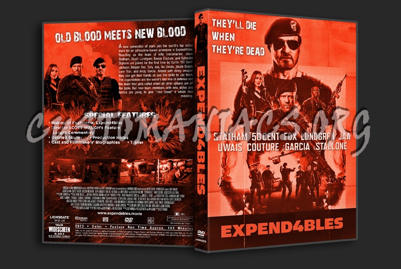 Expend4bles dvd cover