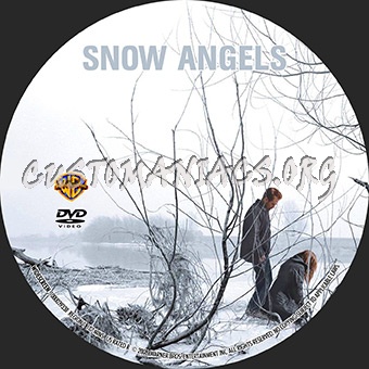 Snow Angels dvd label