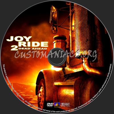 Joy Ride 2 Dead Ahead dvd label